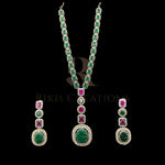 Load image into Gallery viewer, NECKLACE & EARRINGS (NS-138)