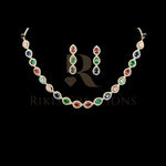 Load image into Gallery viewer, NECKLACE & EARRINGS (NS-016)