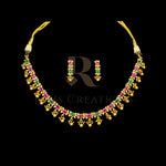 Load image into Gallery viewer, NECKLACE & EARRINGS (NS-169)