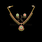 Load image into Gallery viewer, NECKLACE & EARRINGS (NS-199)