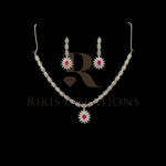 Load image into Gallery viewer, NECKLACE & EARRINGS (NS-022)