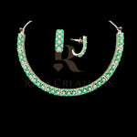 Load image into Gallery viewer, NECKLACE & EARRINGS (NS-026)