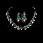 Load image into Gallery viewer, NECKLACE & EARRINGS (NS-070)