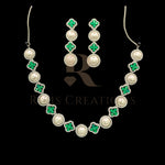 Load image into Gallery viewer, NECKLACE & EARRINGS (NS-073)