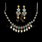 Load image into Gallery viewer, NECKLACE & EARRINGS (NS-078)
