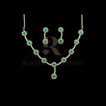 Load image into Gallery viewer, NECKLACE & EARRINGS (NS-084)