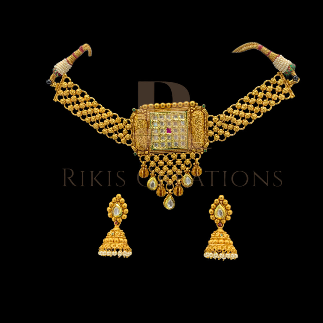 NECKLACE & EARRINGS (NS-105)