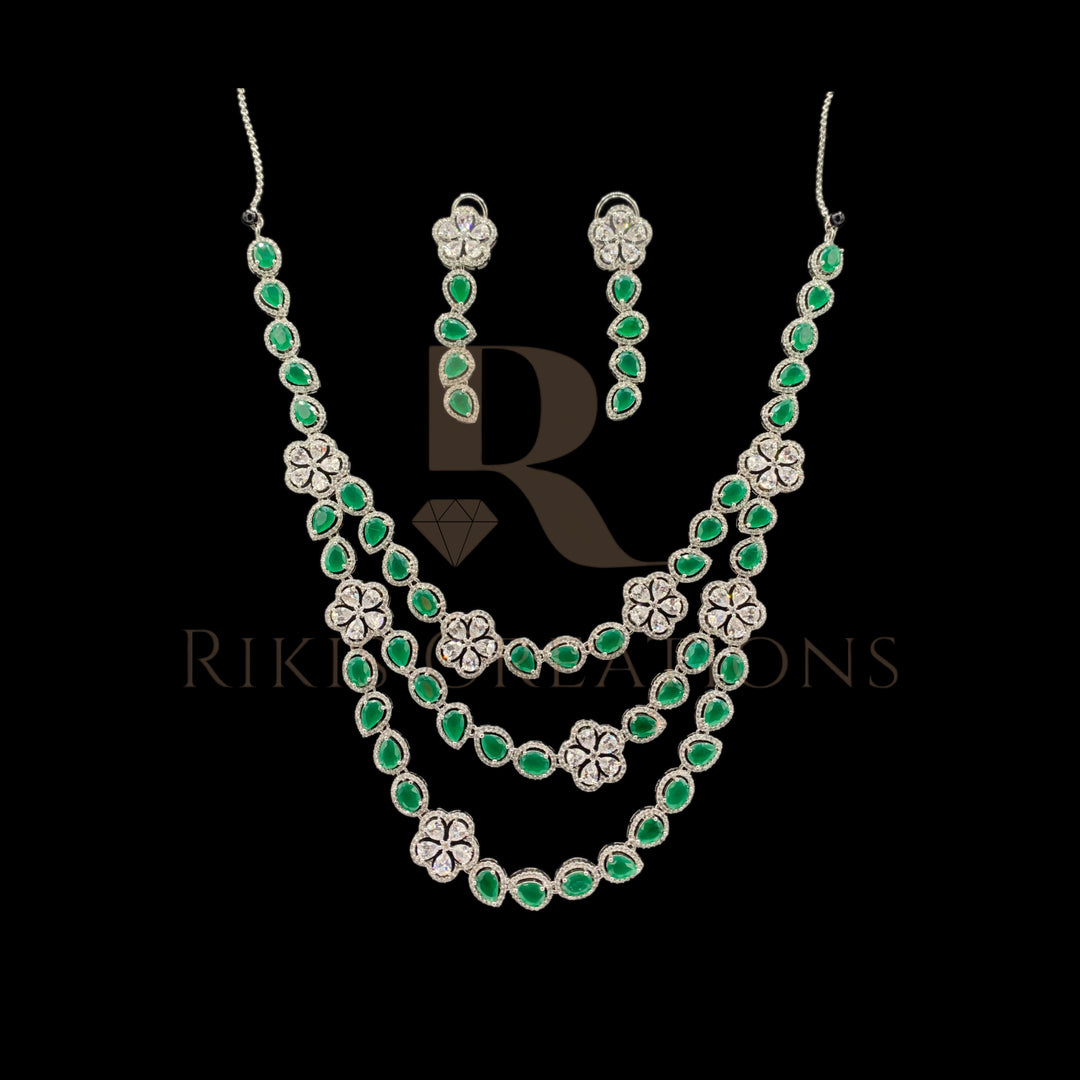 NECKLACE & EARRINGS (NS-137)