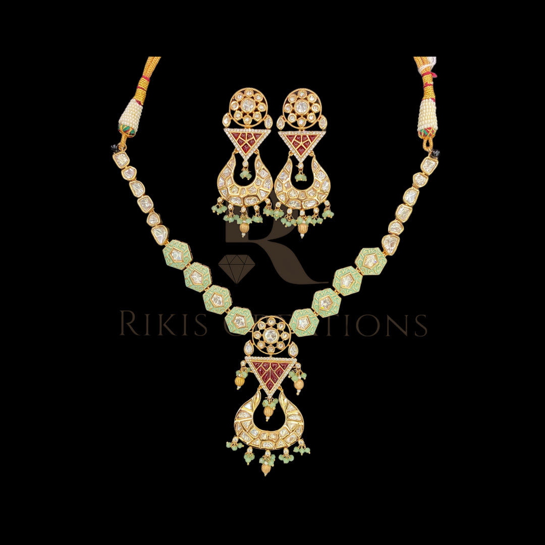 NECKLACE & EARRINGS  (NS-153)
