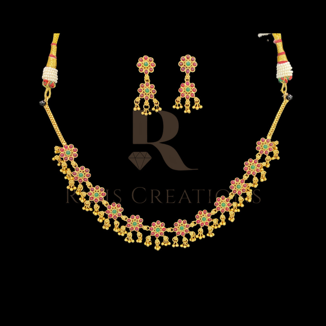 NECKLACE AND EARRINGS  (NS-161)