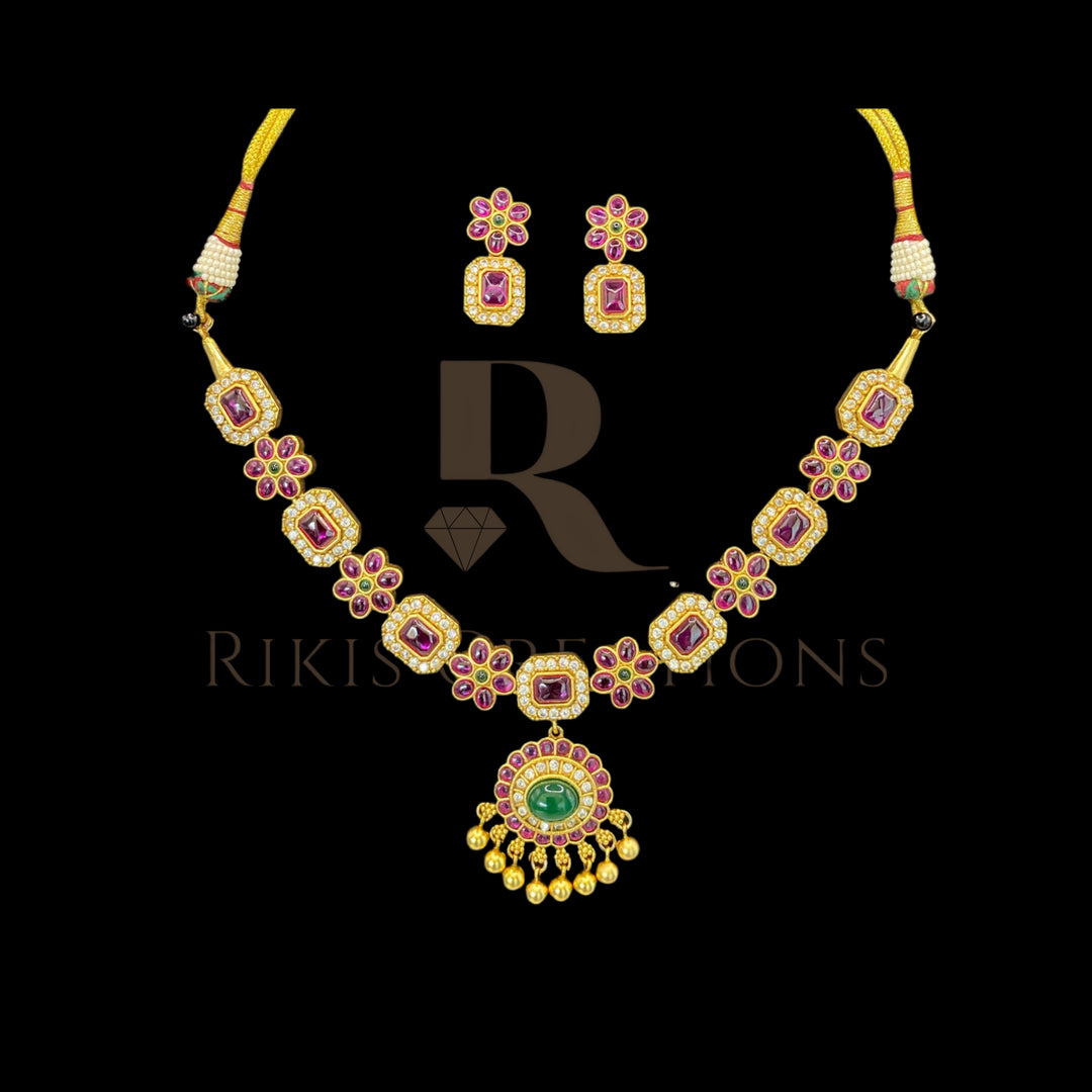 NECKLACE & EARRINGS  (NS-170)