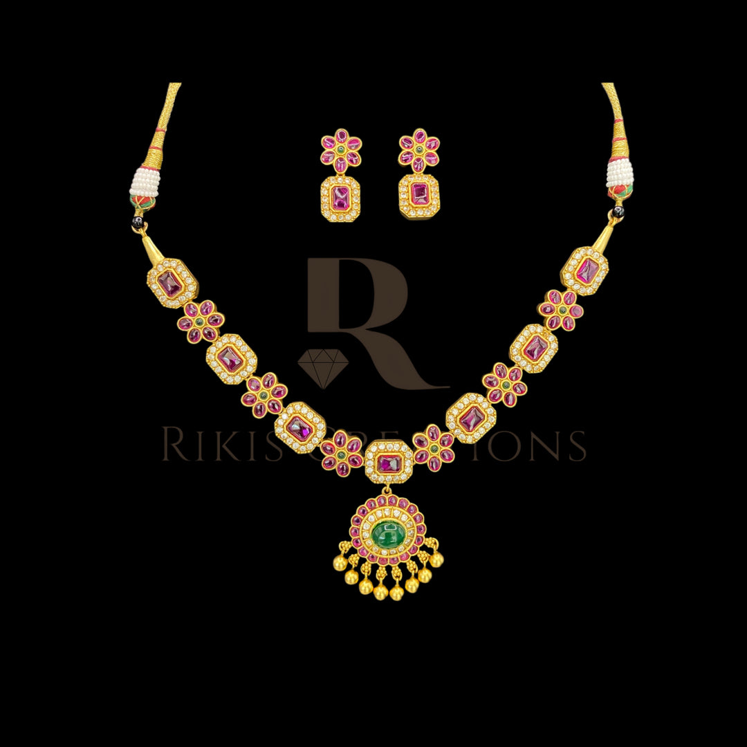 NECKLACE & EARRINGS  (NS-171)