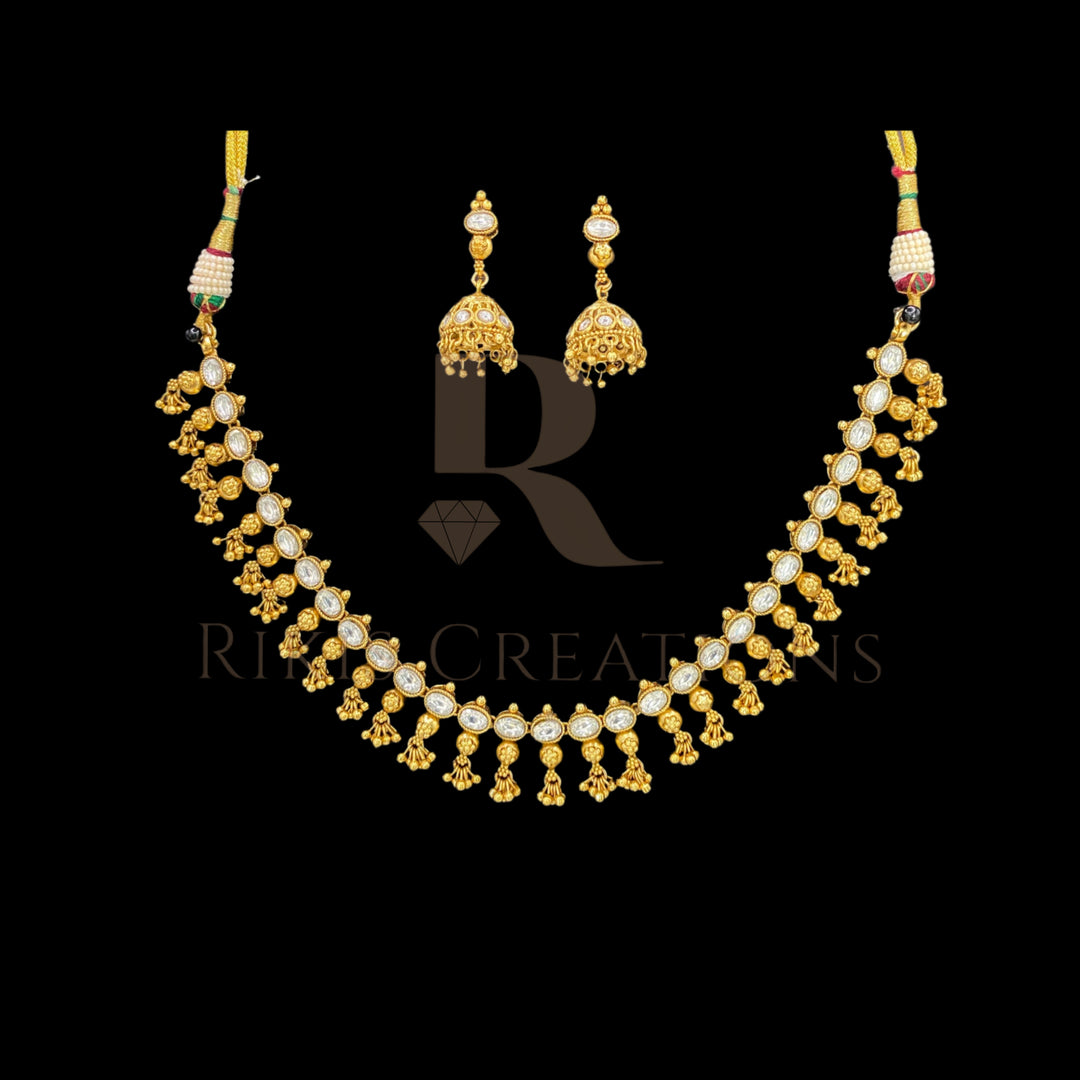 NECKLACE & EARRINGS  (NS-174)