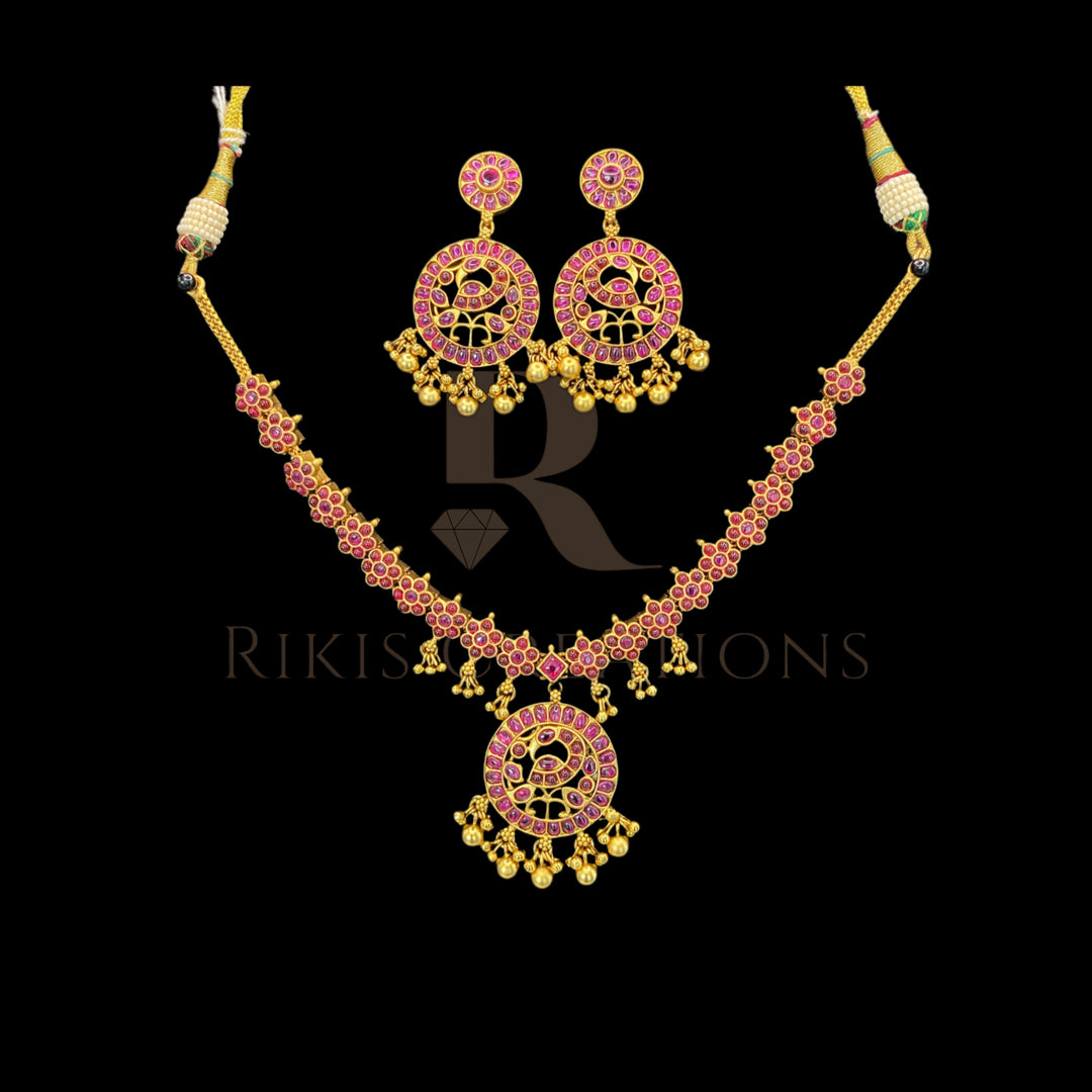 NECKLACE & EARRINGS  (NS-188)