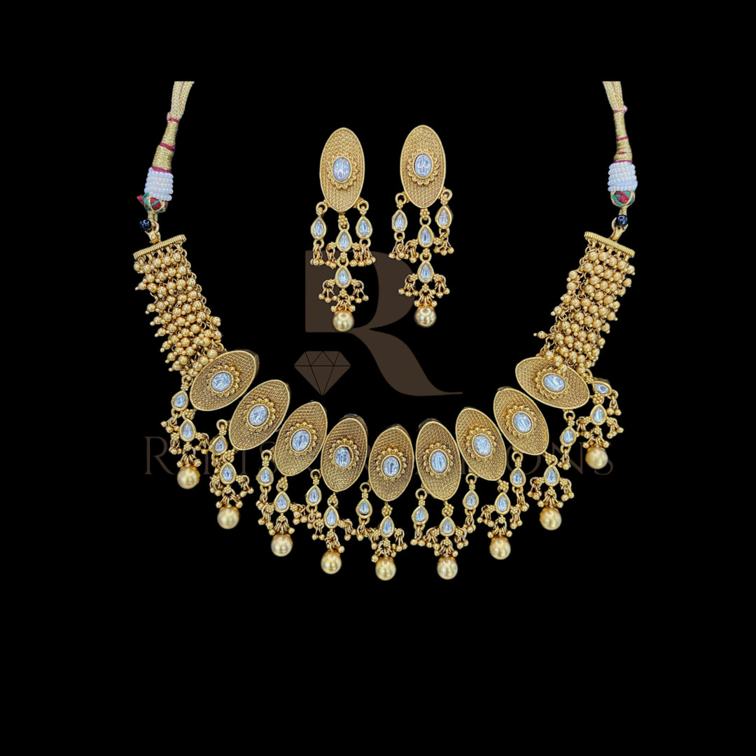 NECKLACE & EARRINGS  (NS-196)