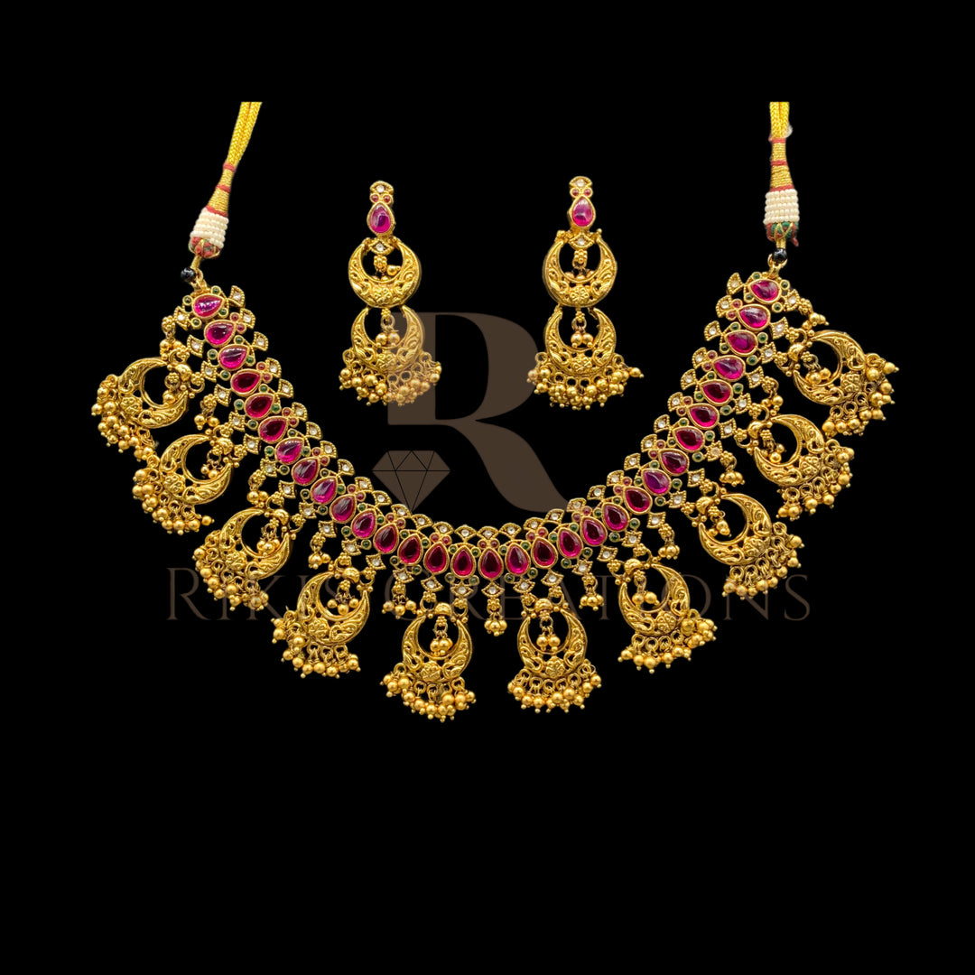 NECKLACE & EARRINGS (NS-205)