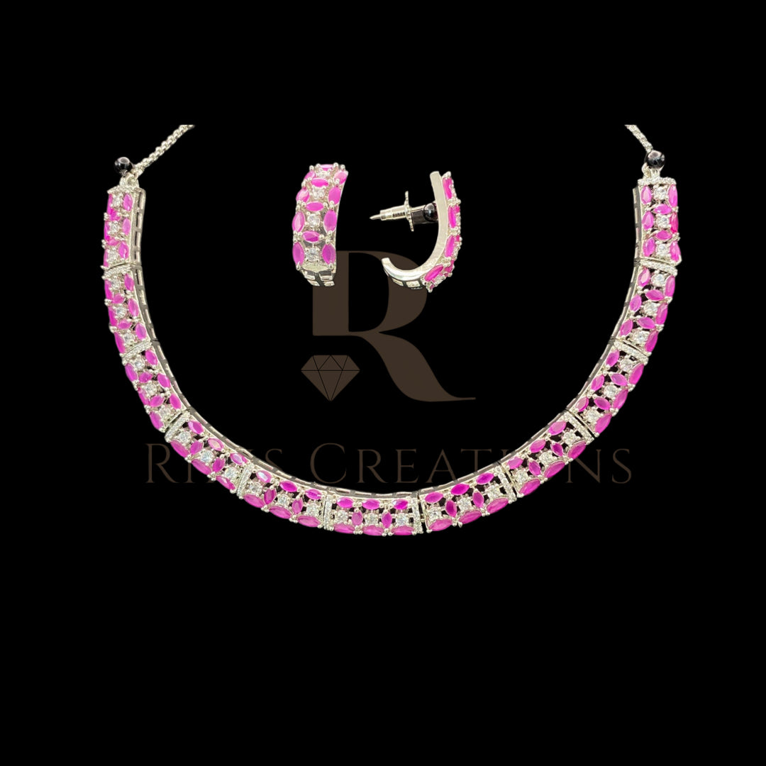 NECKLACE & EARRINGS  (NS-025)