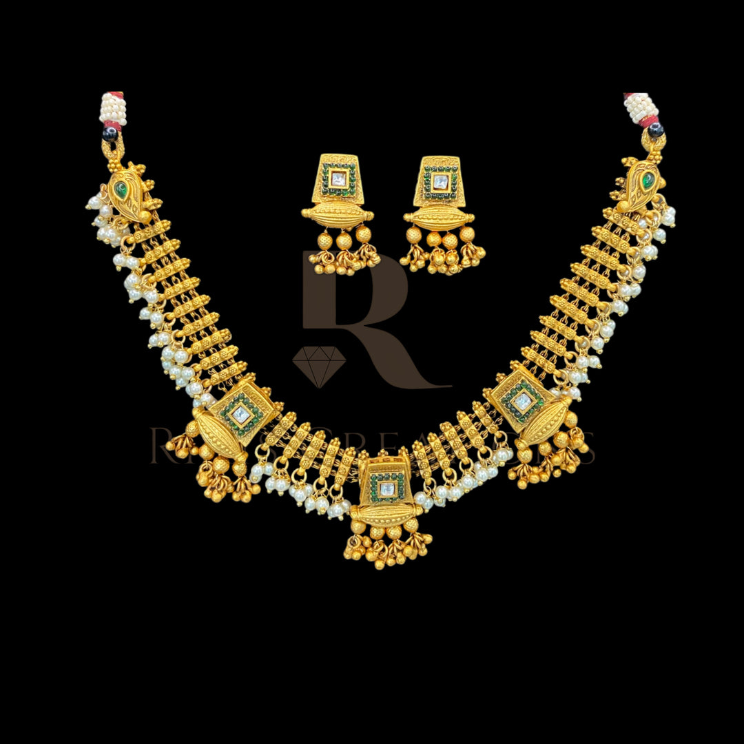 NECKLACE & EARRINGS  (NS-51)