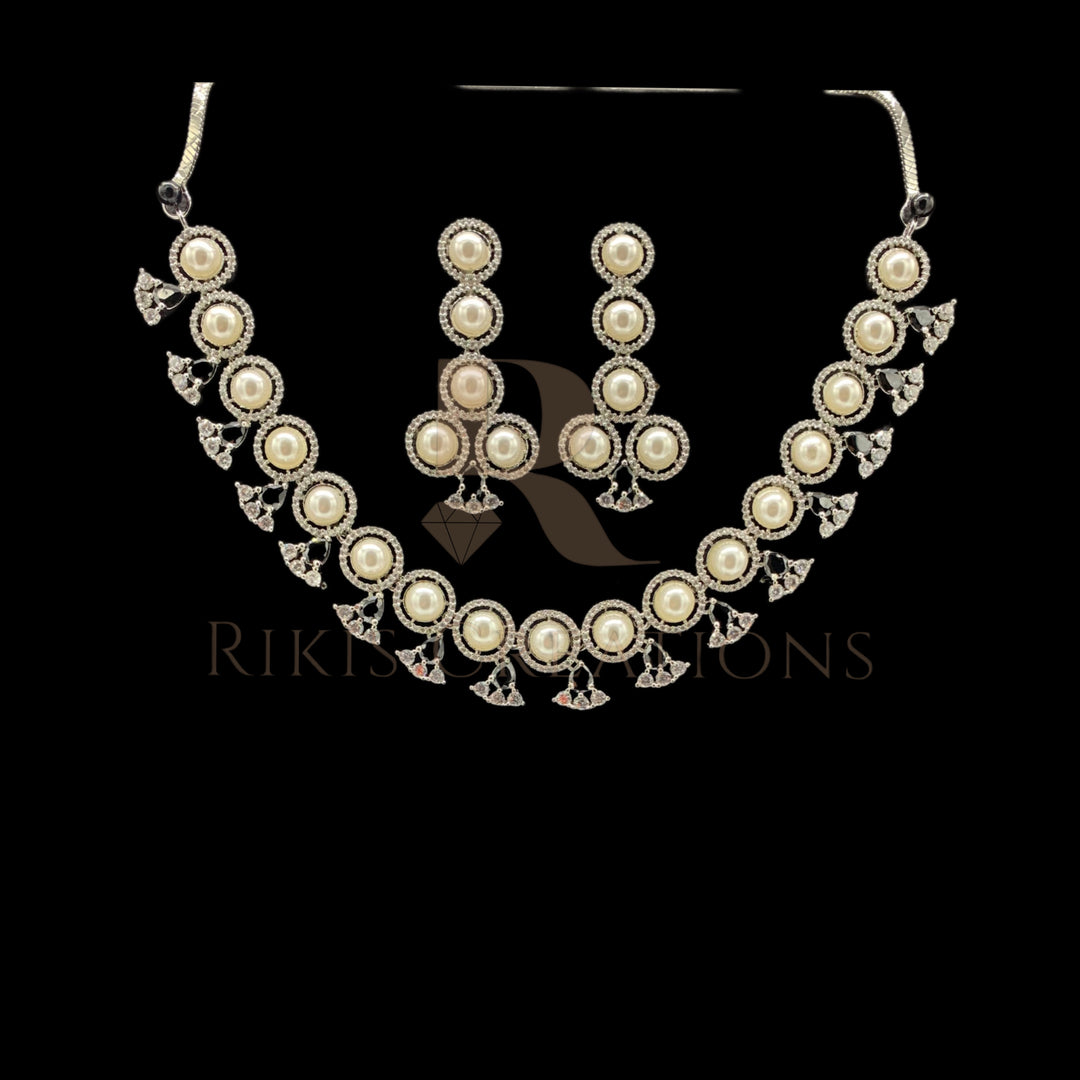 NECKLACE & EARRINGS  (NS-53)