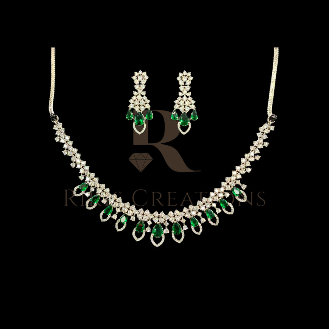 NECKLACE & EARRINGS  (NS-63)