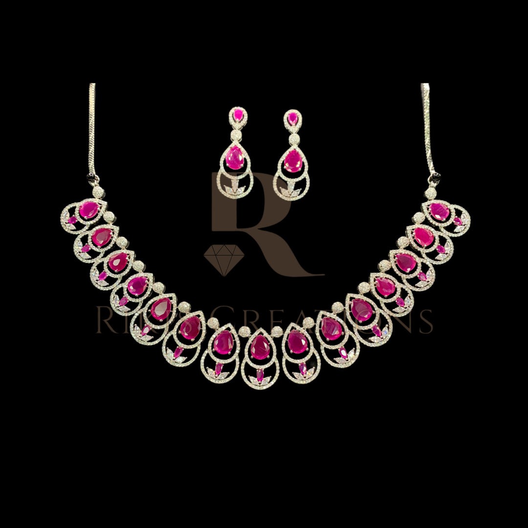 NECKLACE & EARRINGS  (NS-71)