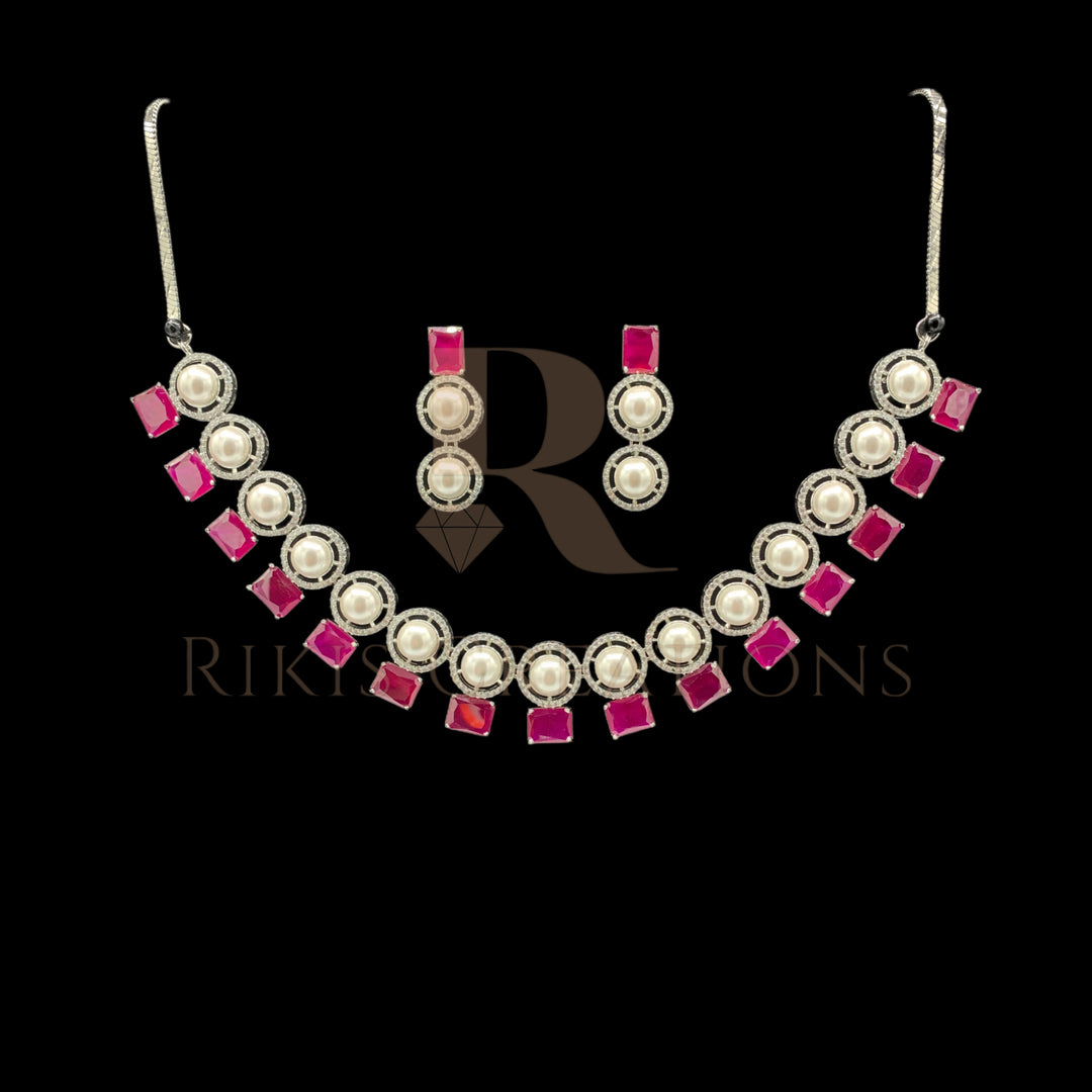 NECKLACE & EARIINGS  (NS-098)